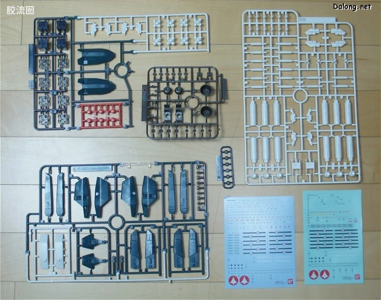 万代超时空要塞系列拼装模型 1比72 VF-1 Valkyrie用 Super Part Set - 图片